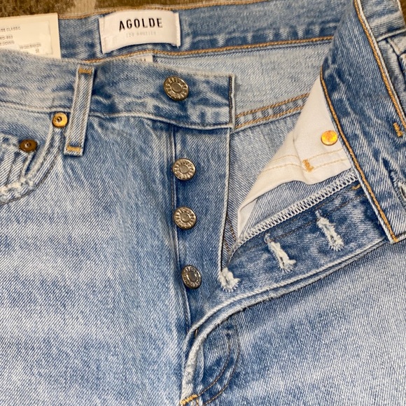 AGOLDE Jamie High Rise in Shakedown NWT 24 - Picture 14 of 14